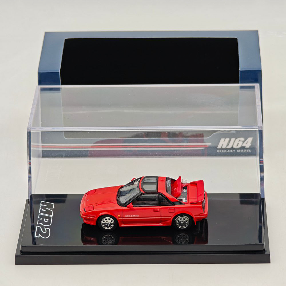Hobby Japan 1:64 MR2 1600G - LIMITED SUPER CHARGER 1988 T BAR ROOF HJ643056A Series Diecast Model Car Limited Collection