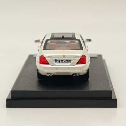 1/64 SW Mercedes Benz S Class S65L V12 White Sedan Sports Diecast Models Car