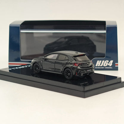 1:64 Hobby Japan Toyota GR COROLLA RZ Precious Black Pearl HJ641067BK Diecast Car Models In Stock - US