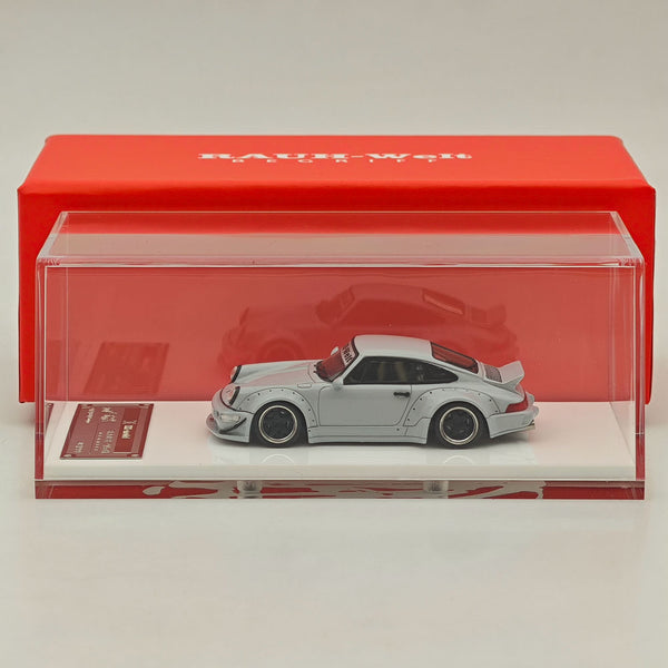 1/64 XKE Porsche 964 RWB RAUH-Welt BEGRIFF Cement Gray Resin Models Car Limited Colledtion Auto Gift