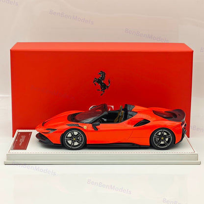 CE 1/18 Ferrari SF90 Spider Supercar Car Resin Diecast Model Limited Collection
