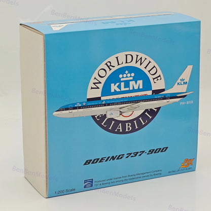 KLM Royal Dutch Airlines Boeing 737-900 / PH-BXR / JF-737-9-001/ 1:200 /Aircraft