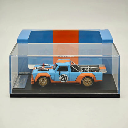 STREET WARRIOR 1:64 F-150 Performance Hoonitruck 1977 Gulf #20 Diecast Model Car Limited Collection