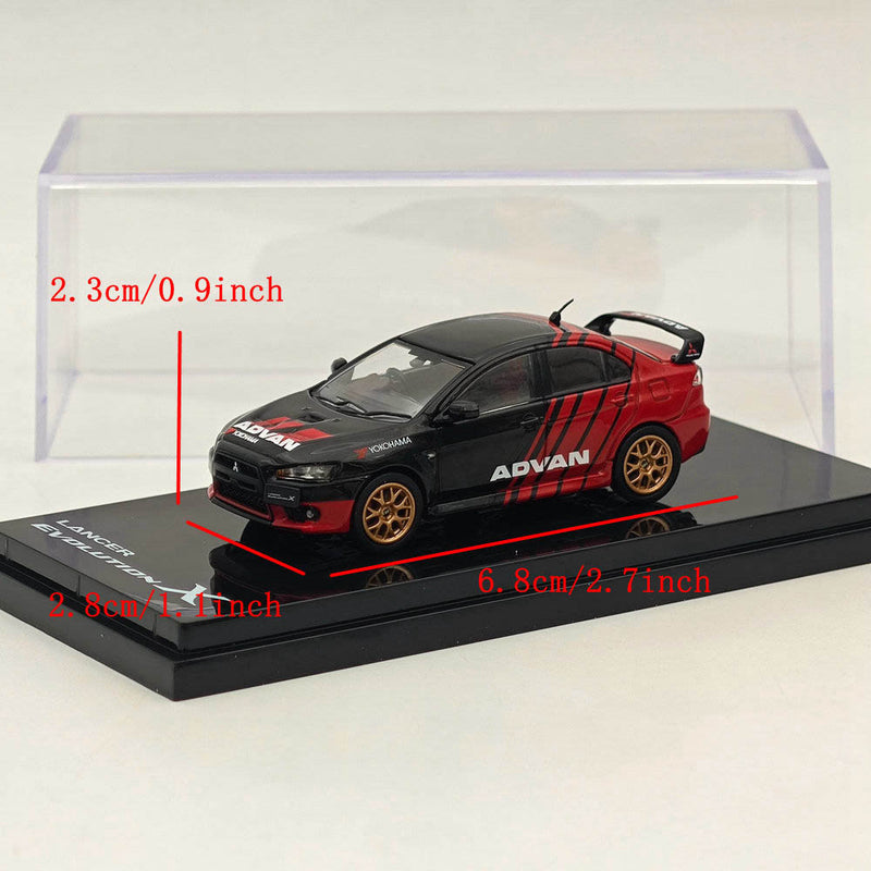 1/64 Hobby Japan Mitsubishi Lancer Evolution X Yokohama Advan Color HJ644053AV