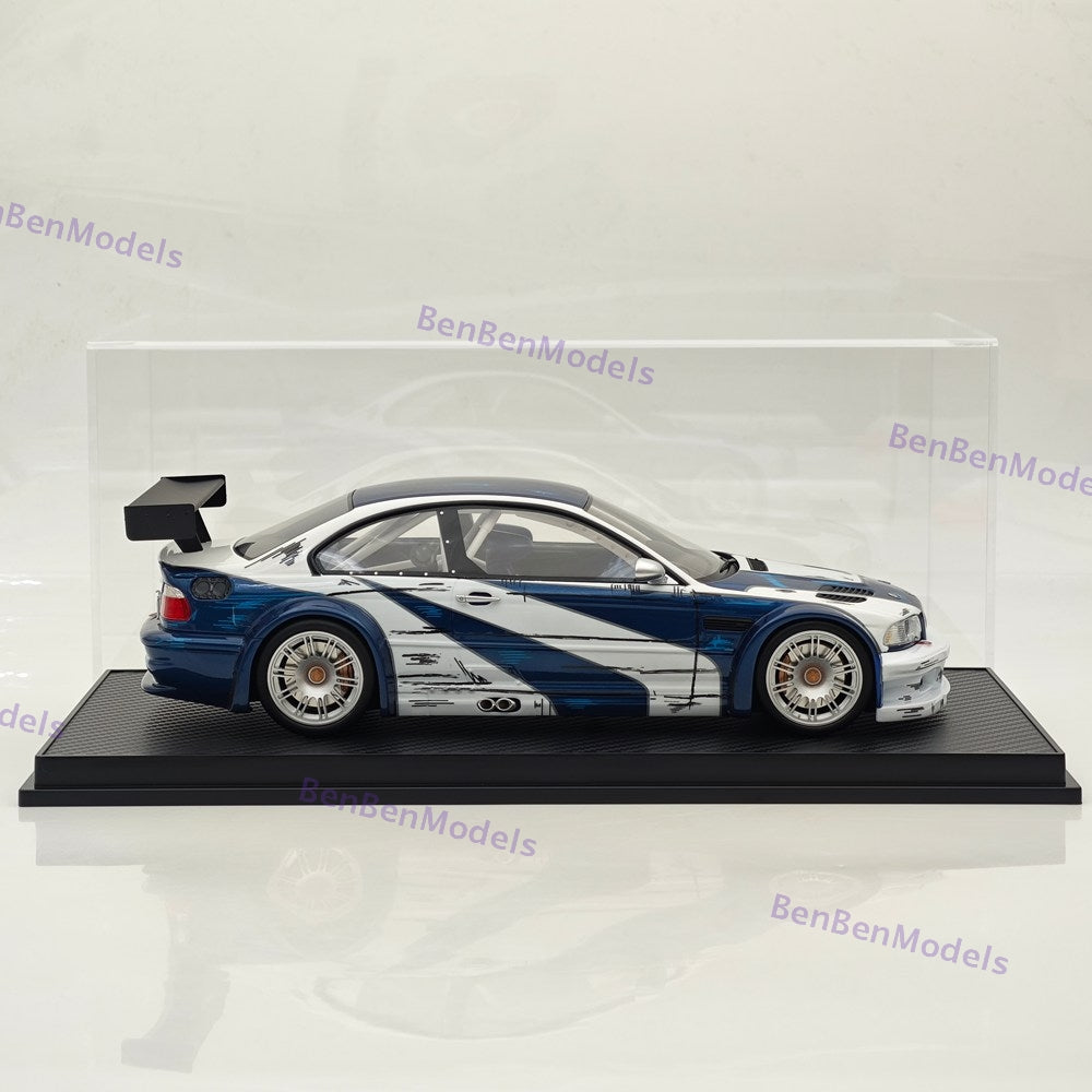 Pre-sale SW 1:18 BMW M3 GTR E46 Need For Speed Limited Edition Resin Model Car Collectible Gifts