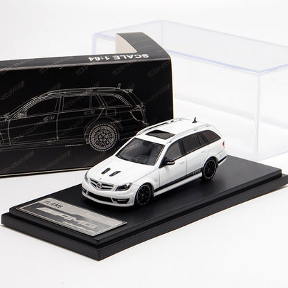 Flame 1:64 C63 V8 Edition 507 Wagon Travel Simulation Alloy Car Model