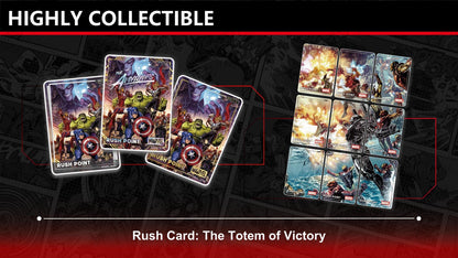 [CHINESE]Marvel Hero Rush Avengers BR01 Card Fun TCG Booster Box 20 Packs Sealed