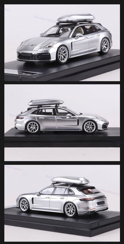 Rhino Model RM 1:64 Porsche Panamera Sport Turismo Diecast Car Model Collectible Gifts