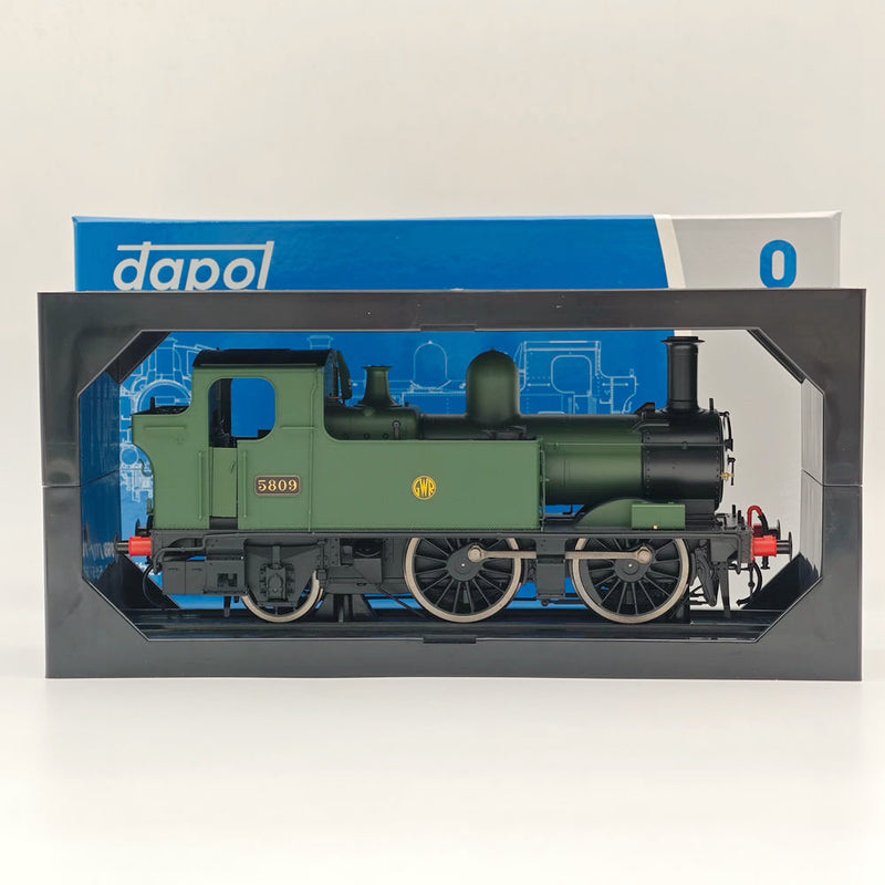 Dapol 7S-006-051 O Gauge 58xx Class GWR Shirtbutton Green 5809 21DCC -Locomotive