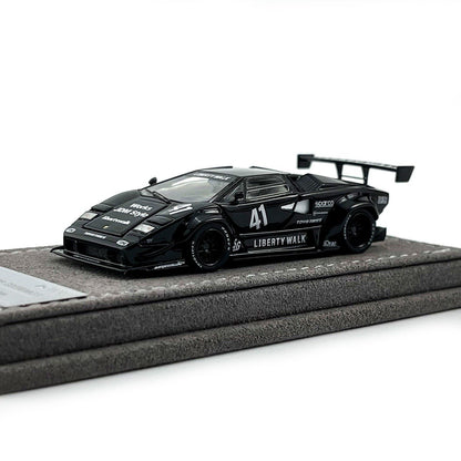 Topart 1:64 LBWK Countach #41 Diecast Toys Alloy Collectible Model Car