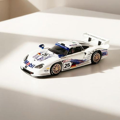 TSD 1:64 1997 911 GT1 LM Openable- hood Alloy Model- Collectible Gifts