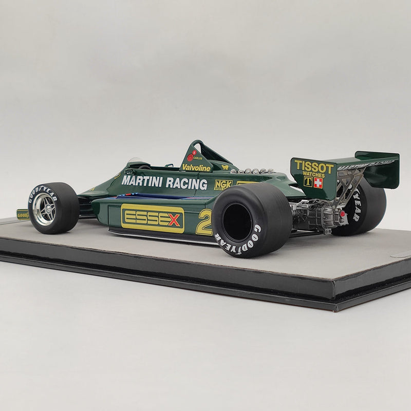 1/18 Tecno Mythos Series Lotus 79 1979 ltaly GP Car TM18-287E Resin Models Car