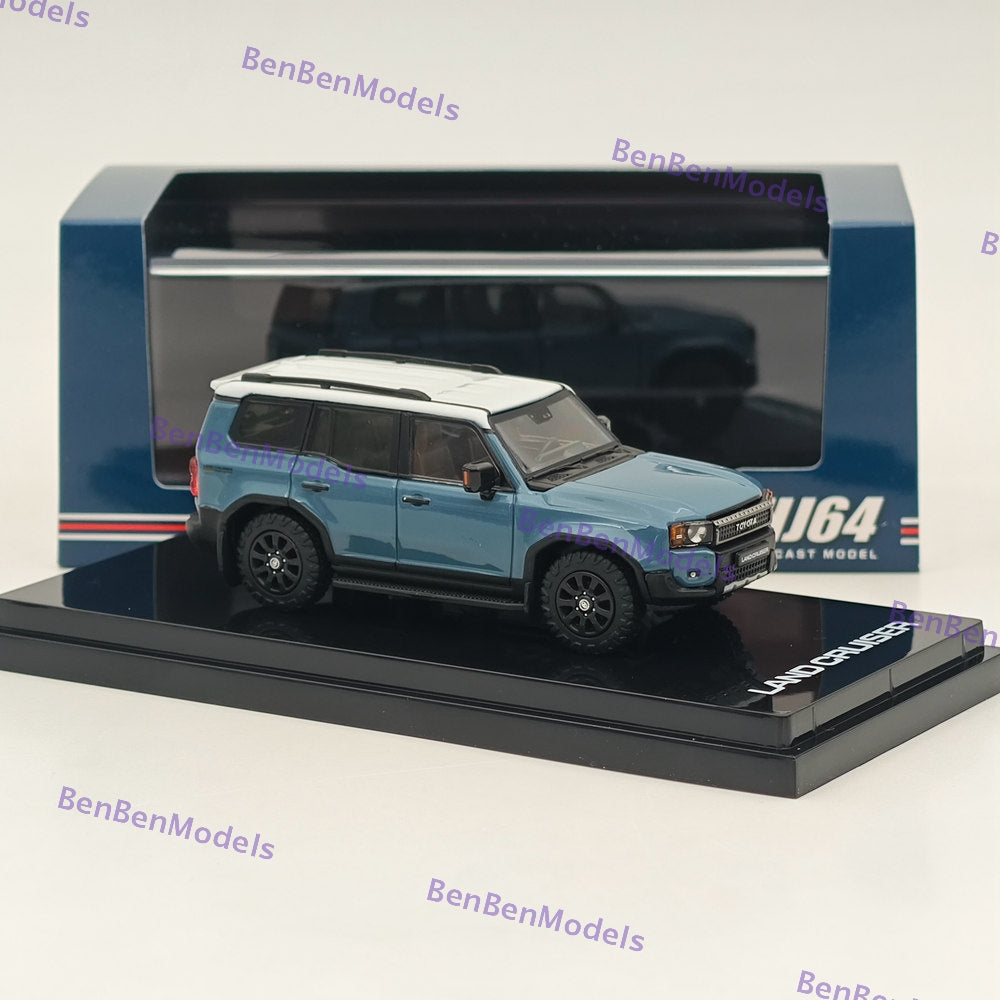 Hobby Japan Toyota Land Cruiser 250 (LHD) 1st Edition Diecast Model Car 1/64