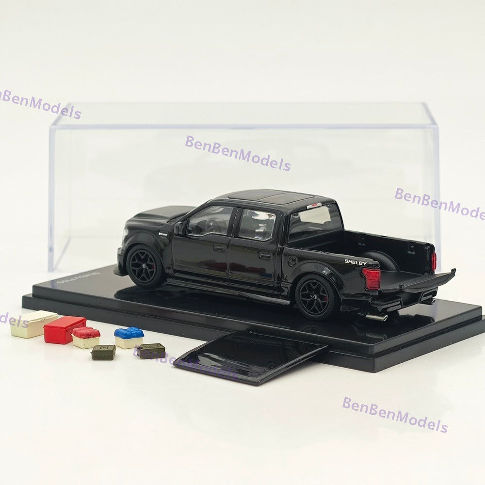 1/64 Funny SHELBY F-150 Shelby Super Snake Pickup Diecast Metal Car Limited