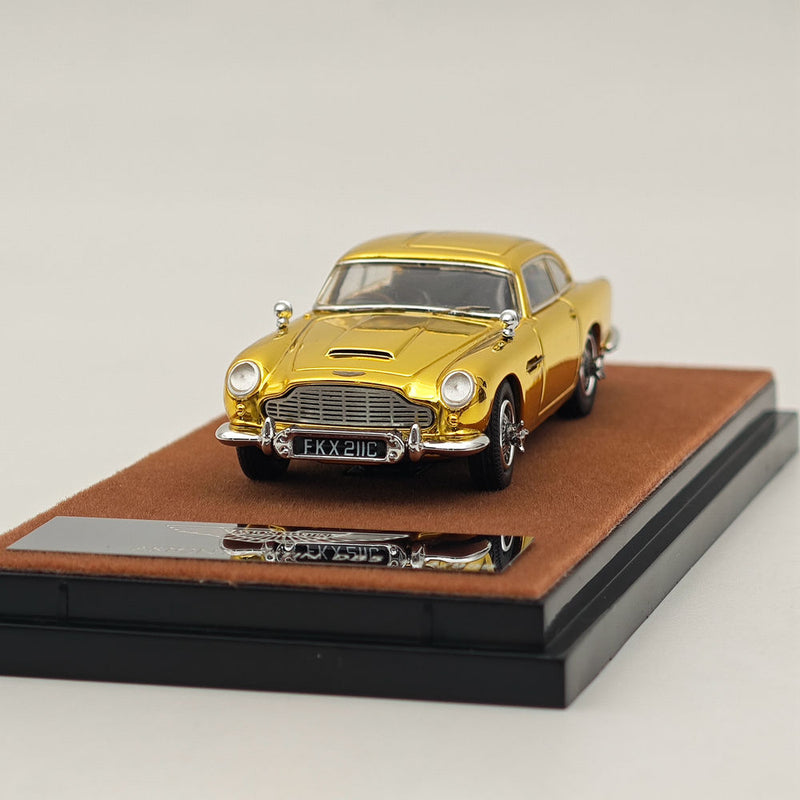 XiaoGuang 1/64 ASTON MARTIN DB5 Gold Limited 999 Diecast  Models Car Collection