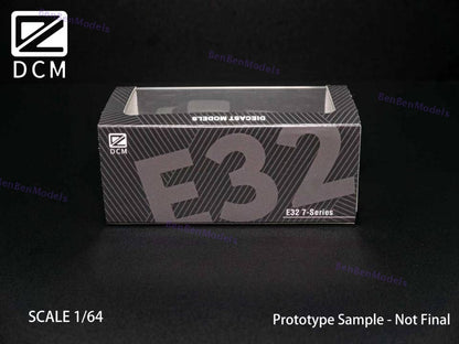 Pre-sale 1:64 DCM BMW Low Rider E32 7-Series / E34 5-Series / E38 7-Series L7