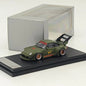 1:64 SW 993 911 #91 Matte Green Low & High Wing Diecast Model Car Collection