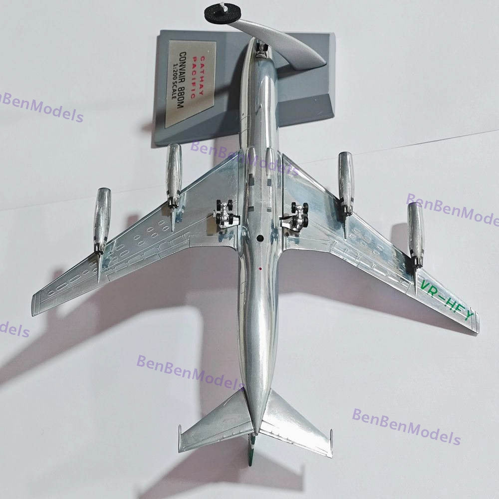 CATHAY PACIFIC VR-HFY / Convair 880M(22M-3) Diecast Models /WITH STAND 1:200