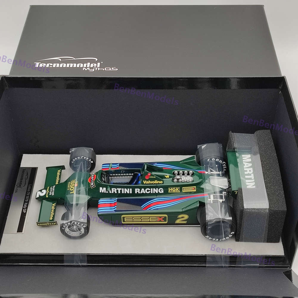 1/18 Tecnomodel Mythos Series Lotus 79 1979 ltaly GP #1 Carlos Rentemann Resin
