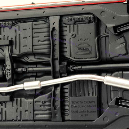 1/18 Toyota Crown Seventh Generation MS122 Red / Mi Interior Diecast Model