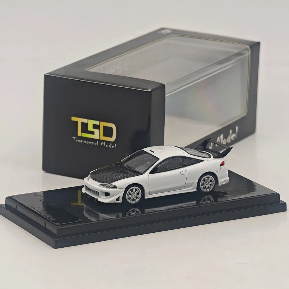 Transcend model 1:64 1995 Eclipse GS Coupe Sports Model Diecast Metal Car Limited Collection (5 Variants)