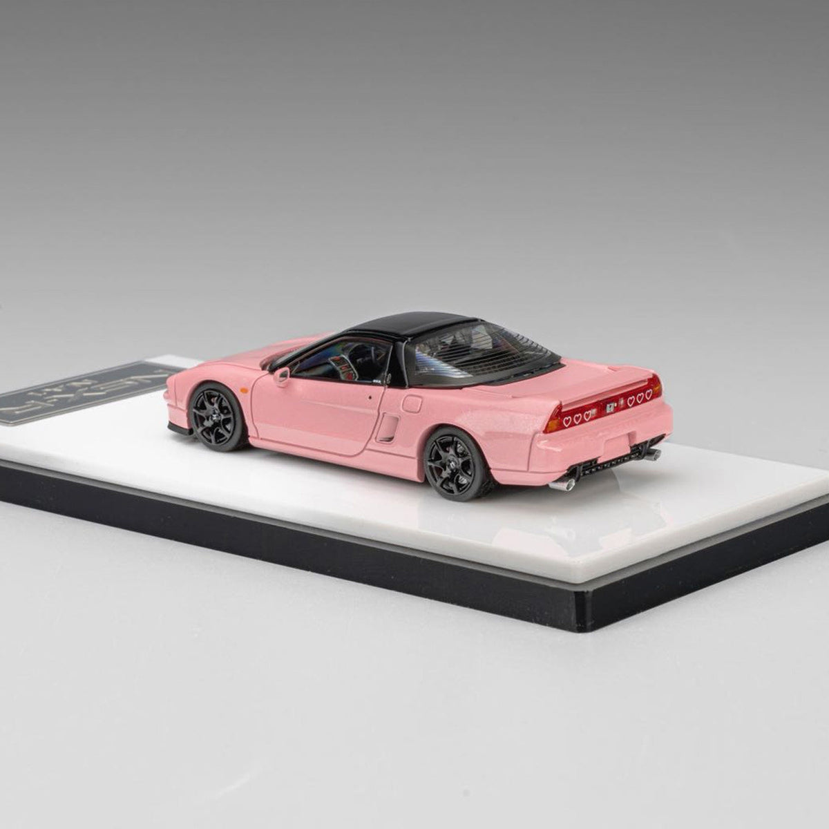 NSX NA1 NSX R Air Force Combat Gray MT 1:64 Turn Light Open Cover Alloy Car Model