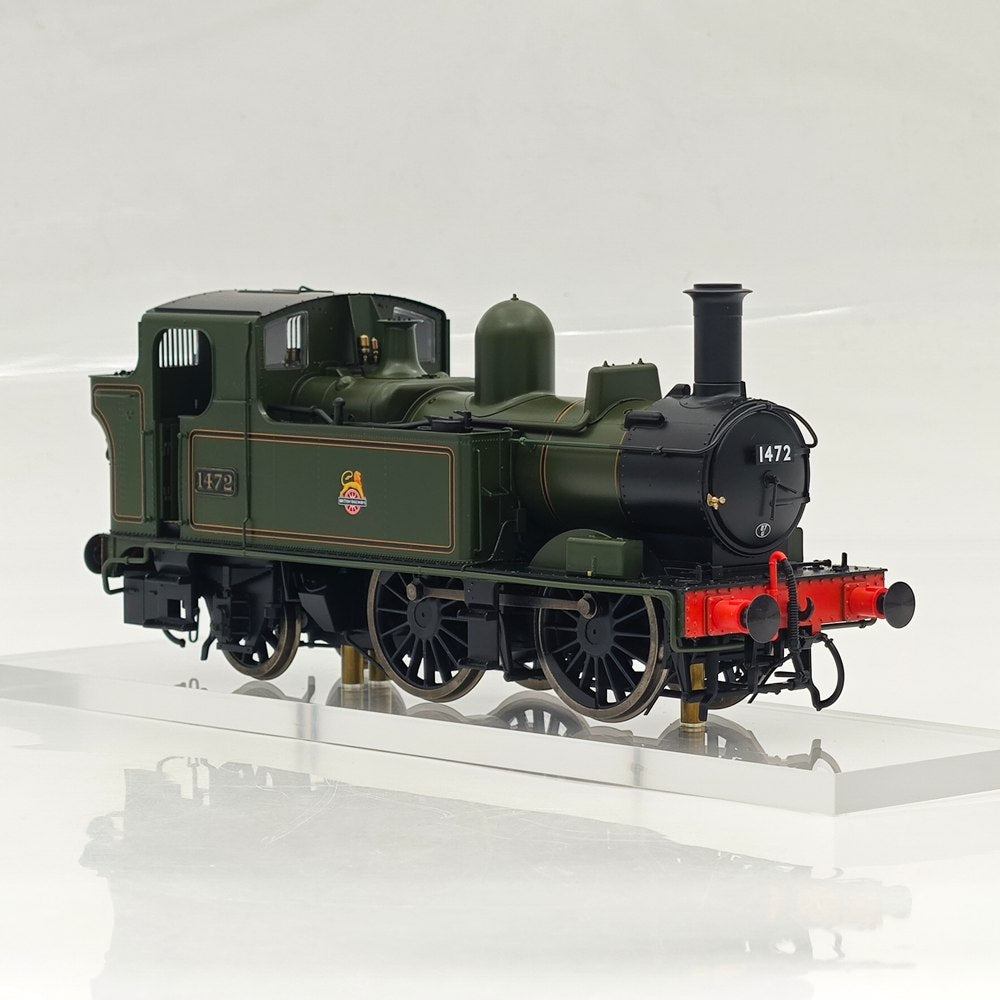 Dapol 7S-006-026 O Gauge 14xx Class 1472 -0-4-2T BR Lined Green Early Emblem DCC