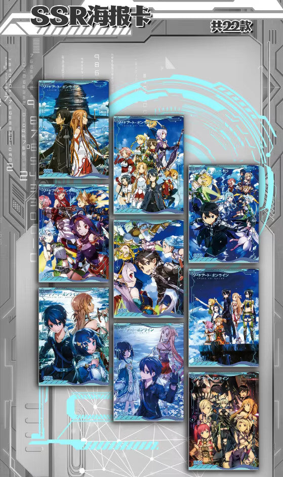 Sword Art Online Premium 30 Pack Booster Box Trading Card Anime CCG NEW Youka
