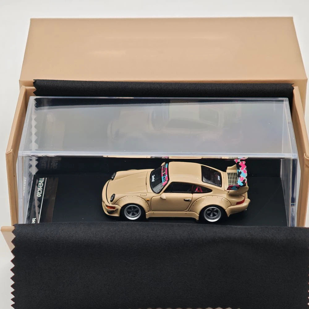 1:64 Time Micro 964 Superfrezh 2026 GT Show Widebody Diecast Beige alloy model