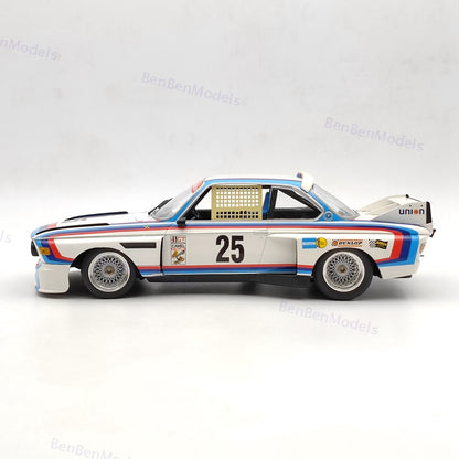 MINICHAMPS 1/18 Scale BMW 3.0 CSL #25 Xpand Rally Diecast Model Car Collection