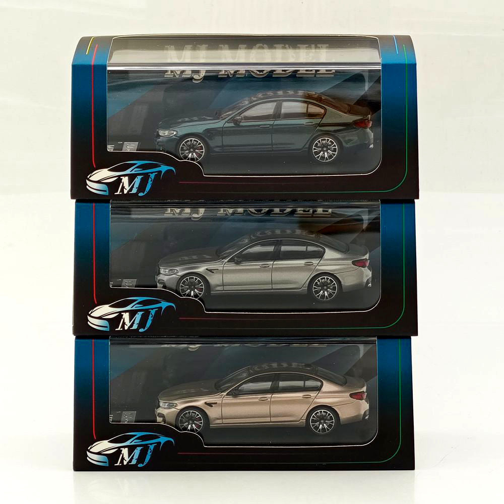 MJ 1/64 Scale M5 F90 Alloy Diecast Car Toys Model Limited Collectible Display Gift