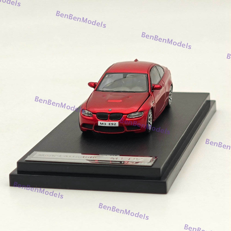 1/64 Model Attitude MA BMW E92 M3 Metallic Red Diecast Model Car Limited