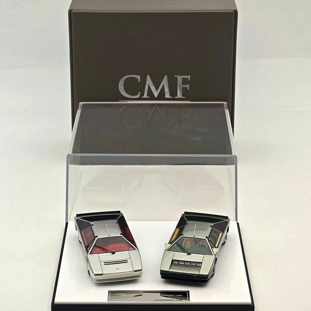 CMF 1/43 Bulldog Concept 1980 Double Set Resin Model Car Ltd Ed 99 Sets