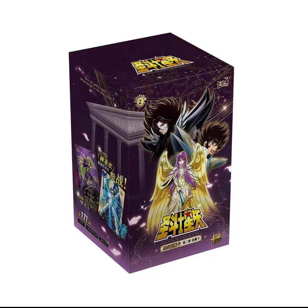 Kayou Saint Seiya Collection Cards Wave 2 Toei Authentic Series Sealed Box
