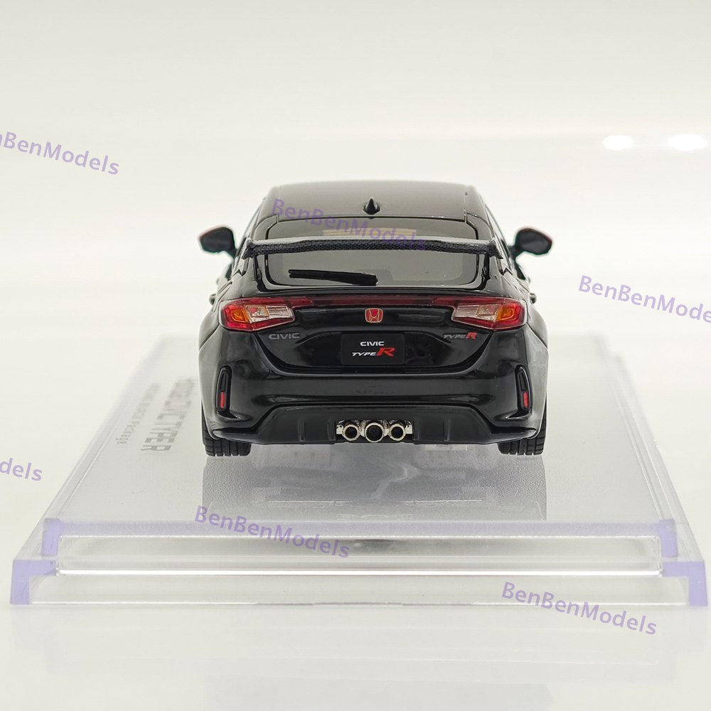 1/43 Hobby Japan HJD43 CIVIC TYPE R (FL5) RACING BLACK Package Genuine Option