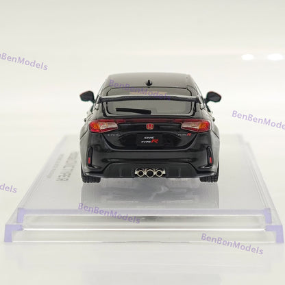 1/43 Hobby Japan HJD43 CIVIC TYPE R (FL5) RACING BLACK Package Genuine Option
