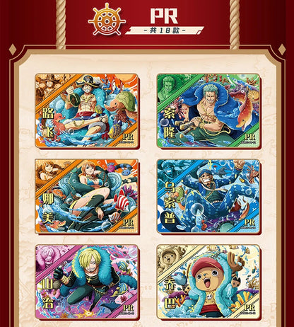 2024 Toei One Piece Trading Card 30 Pack Deluxe Booster Box Anime TCG OP-AB02