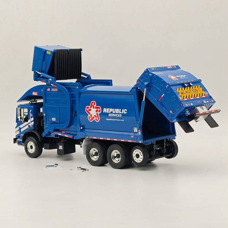 FIRST 1/34 Mack TerraPro with Heil Half/Pack FEL CNrG TM Tailgate Blue 10-4007A