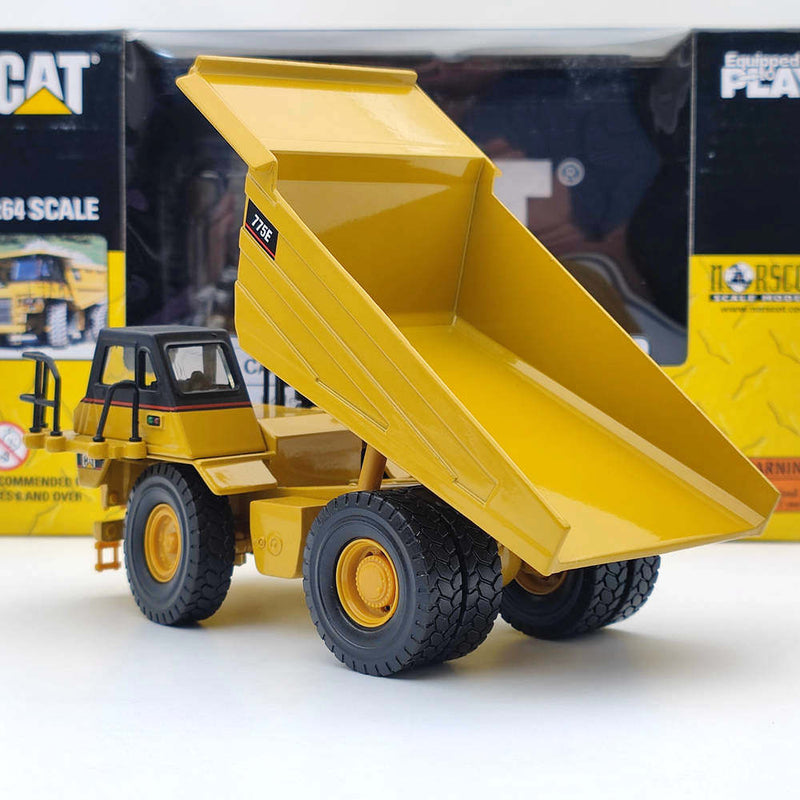 Norscot 55095 1:64 CAT Caterpillar 775E Off Highway Dump Truck Diecast Toys Car Model Engineering vehicles Used