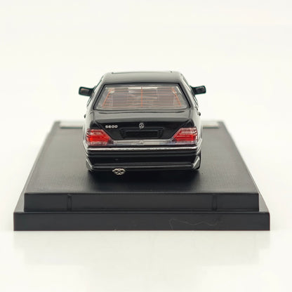 1/64 SW Benz S600 W140 Tiger Head Running S-Class Original Wheels Diecast Model