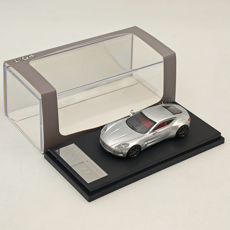 MJ 1/64 Aston Martin ONE77 Alloy Diecast Toys Car Models Miniature Hobby Collection Gifts Limited 999