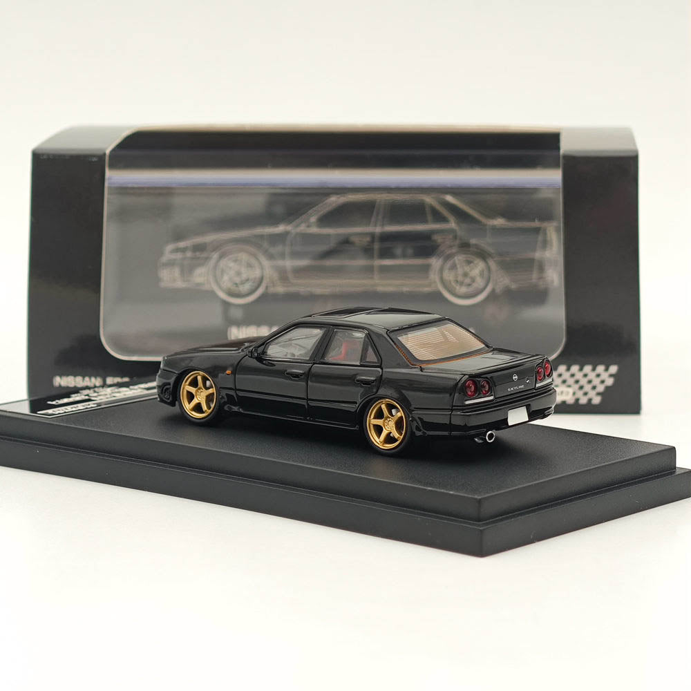 Mortal & OM 1:64 Nissan ER34 uras SKYLINE Miniature Diecast Toys Car Models Hobby Collection Gifts Limited 699