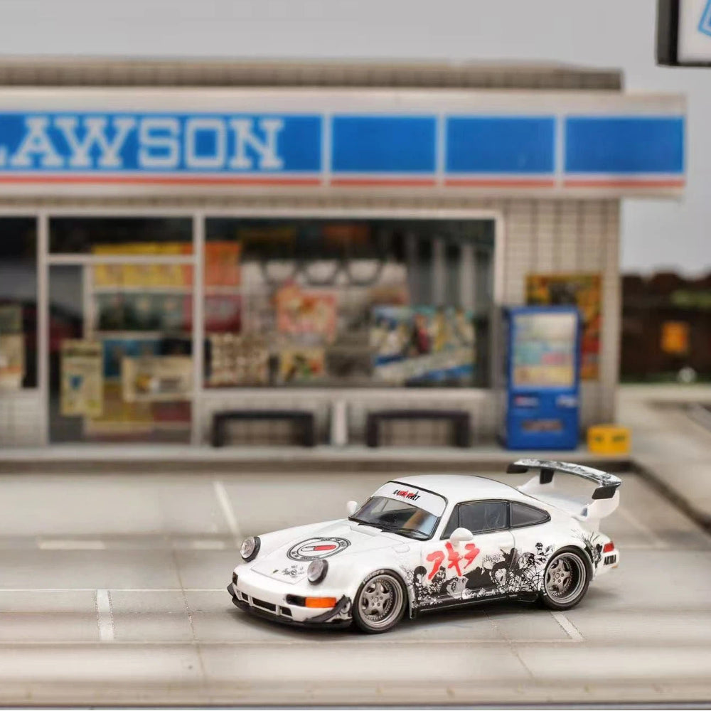 Pre-order SW 1:64 RWB 964 Akira Livery Classic Sports Model Diecast Model Car