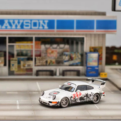 Pre-order SW 1:64 RWB 964 Akira Livery Classic Sports Model Diecast Model Car