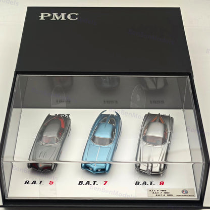 1:43 PMC Alfa Romeo BAT 5 .7 .9 1953 1954 1955 Concept Car Model 3-Car Package