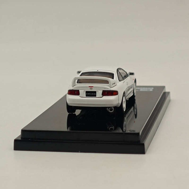 Hobby Japan 1/64 Toyota CELICA GT-FOUR ST205 JDM STYLE White HJ642064AW Diecast Models Car Collection