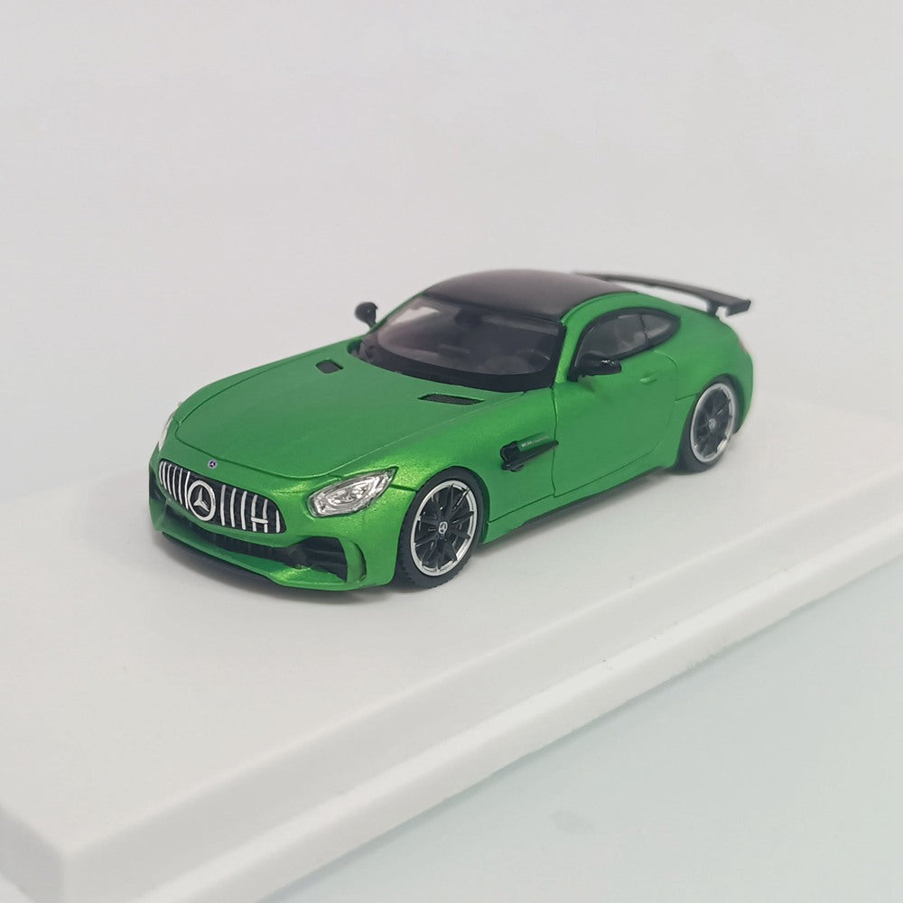 MJ 1/64 Mercedes Benz AMG GTR Double Door Diecast Car Models Collection Cadeaux Édition Limitée