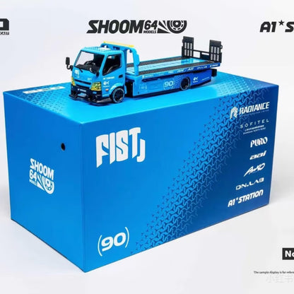 1:64 GCD FIST Fuso Container LBWK & Hino 300 Landing Edition Trailer Diecast Model Car