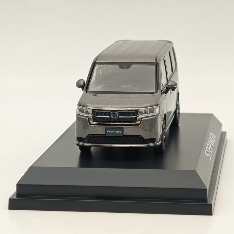 Hobby Japan 1/43 Honda STEP WGN e:HEV SPADA Super Platinum Gray (M） HJ432004GM