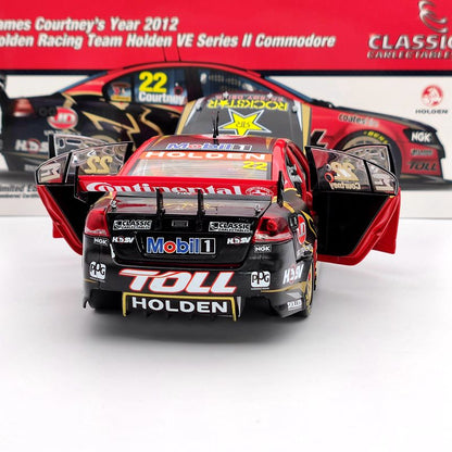 Classic 1:18 James Courtney's 2012 Holden VE Series II Commodore #22 18501 Diecast Collectible Model Used
